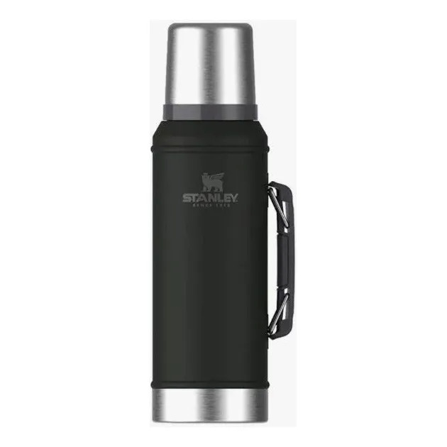 Termo Stanley 1 Litro Color Negro Garantia De Por Vida