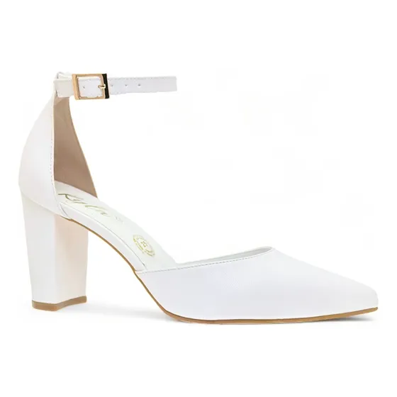 Zapatillas Tacón Bajo De Punta Casual Para Dama Premium