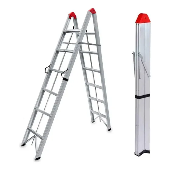 Escalera Magica Plegable Tijera 6 Niveles Fold A Step 2.2mts