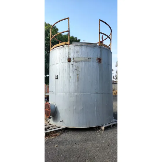 Tanque De Hierro 21.500litros Usado 6mm Espesor