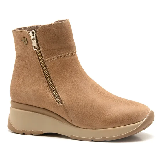 Bota Keady Cuero Genuino Confort Horma Amplia 8540