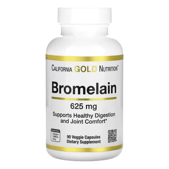 Suplemento De Bromelina De California Gold Nutrition 625 Mg