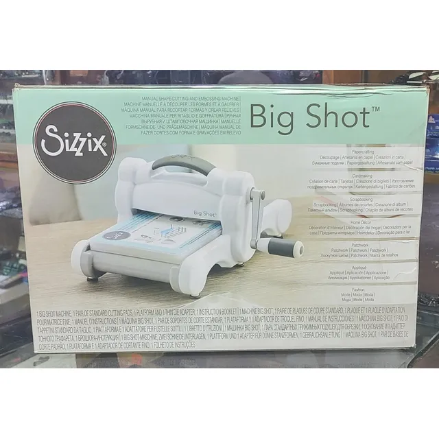 Maquina Troqueladora Para Cortar Grabar Big Shot Estilo