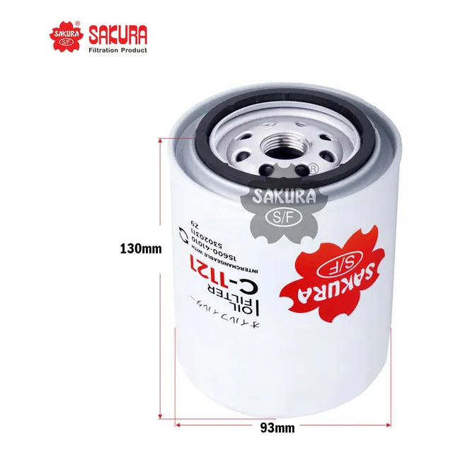 Filtro Aceite Toyota Samuray Machito 80 99 Bronco 6 Y 8 Cil
