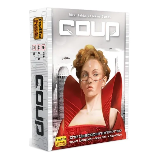 Coup - Juego De Cartas Rápido Para 2-6 Jugadores