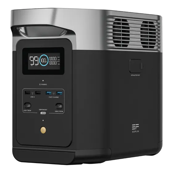 Central eléctrica portátil Delta 2 Ecoflow 2400 W