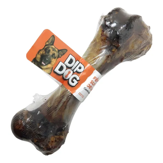 Kit 30 Osso Femur Desidratado Suína Cães Natural No Atacado