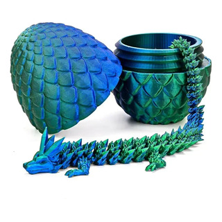 1/2pcs 3d Printed Dragon Egg With Dragon Full Articulated 1/2pcs 3d Printed Dragon Egg With Dragon Full Articulated