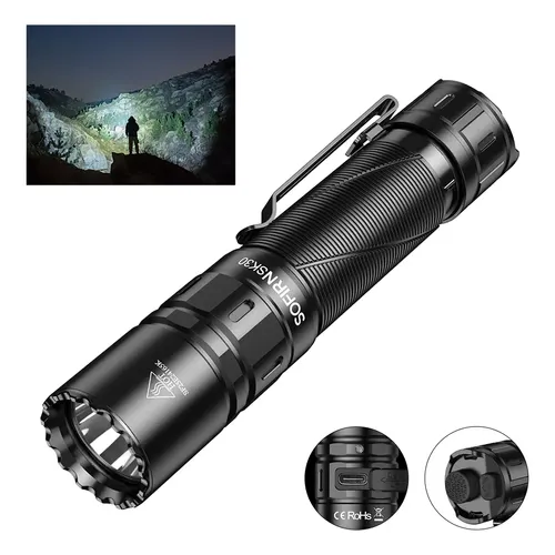 Lanterna Nitecore P20ix 4000 Lúmens 221 metros com Bateria 21700