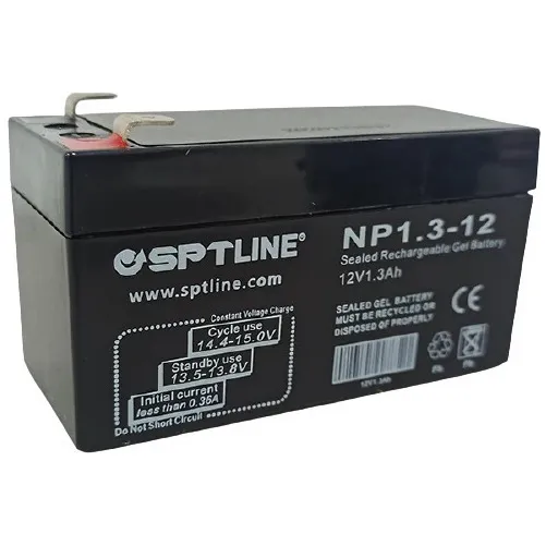 Bateria Agm 12v 1.3ah  Sptline Ciclo Profundo