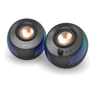 Altavoces De Computadora Usb-c Creative Pebble X 2.0 Con Ilu Altavoces De Computadora Usb-c Creative Pebble X 2.0 Con Ilu