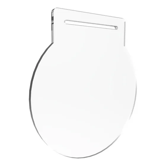 Kit 100 Medalhas 6cm Acrílico 2mm P/ Personalizar Premiação