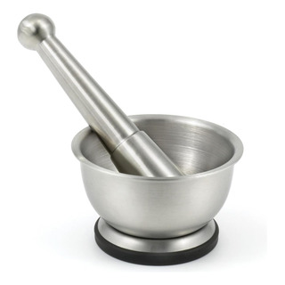 Spice E Pilão Em Aço Inoxidável De Aço Inoxidável (1 Xícara) Spice E Pilão Em Aço Inoxidável De Aço Inoxidável (1 Xícara)
