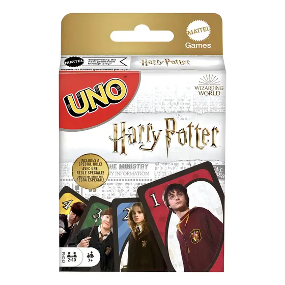 Uno Juego De Cartas Mattel Games Uno Harry Potter