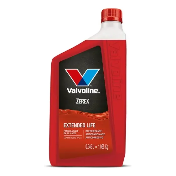 Liquido Refrigerante Rojo Valvoline Zerex x 1 Litro