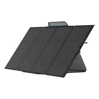 Panel Solar Portátil Plegable Ecoflow, 400 W, Ip, Panel Solar, Color Negro, Voltaje De Circuito Abierto, 41 V, Voltaje Máximo Del Sistema: 48 V
