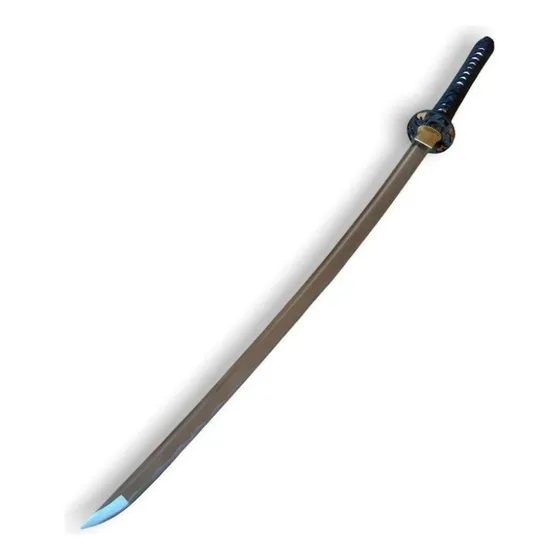 Katana Samurai Full Tang Acero Funcional Espada Japonesa Color Negro