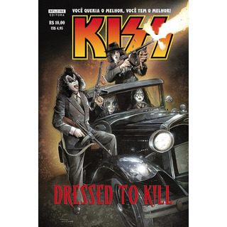 Kiss - Dressed To Kill - Revista Em Quadrinhos - Hq Original Kiss - Dressed To Kill - Revista Em Quadrinhos - Hq Original