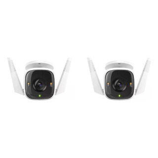2 Cámaras Wifi Tp-link Tapo C320ws Ext Noche 360° Audio 2k 2 Cámaras Wifi Tp-link Tapo C320ws Ext Noche 360° Audio 2k