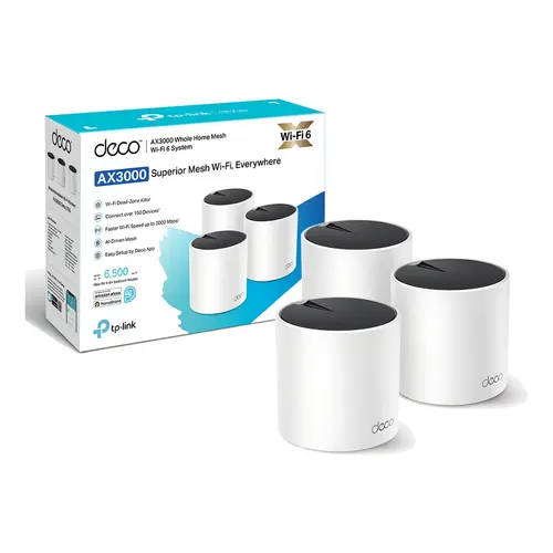 Tp-link Deco Xe75 Pro Axe5400 Mesh Tri-band Wi-fi 6e (2-pack