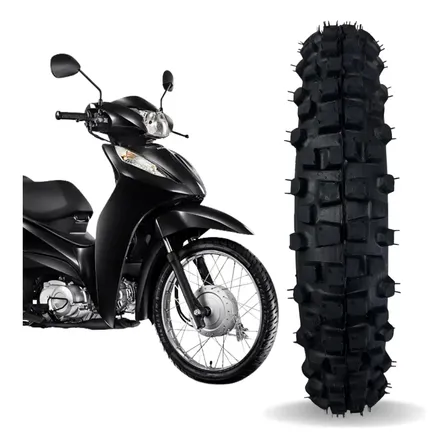 Pneu 80/100-14 Cross Traseiro Klx 110 Tr 125 Mxf Garantia