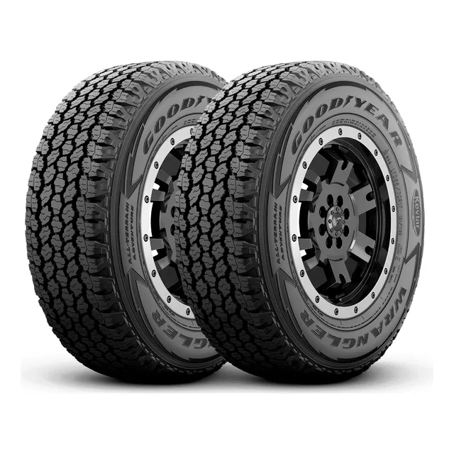 Kit 2 Pneus 255/60r20 Goodyear Wrangler At Adventure 113