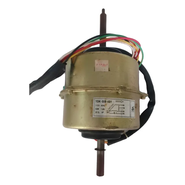 Motor Evap. 50w 115v Para Condensador Doble Eje 
