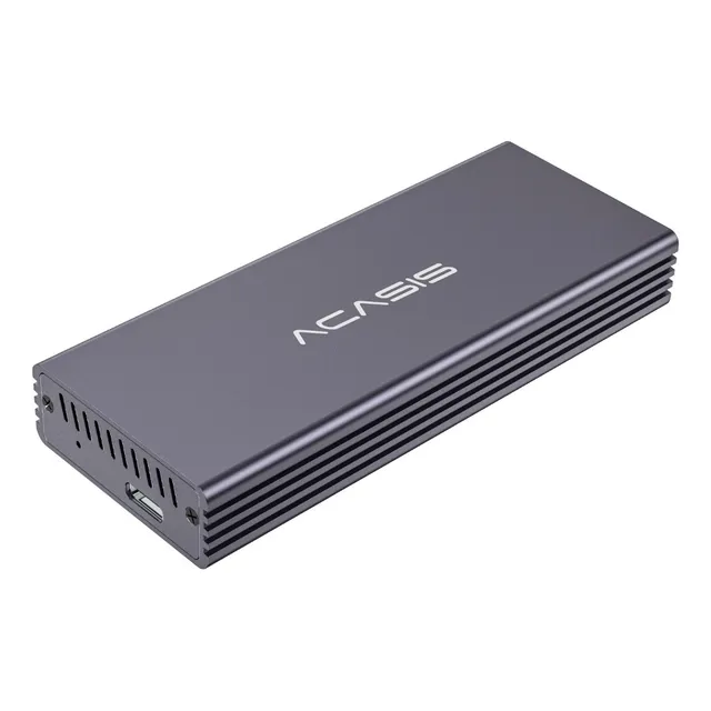 Carcasa Ssd Usb C 3.2 Para Discos Duros Apple De 12+16 Pines Color Azul Marino