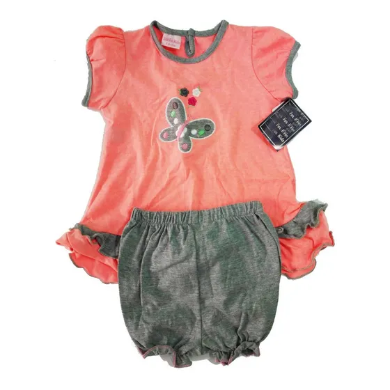 Conjunto Para Bebes Niñas Niños Talla 9 A 12 Meses Algodon