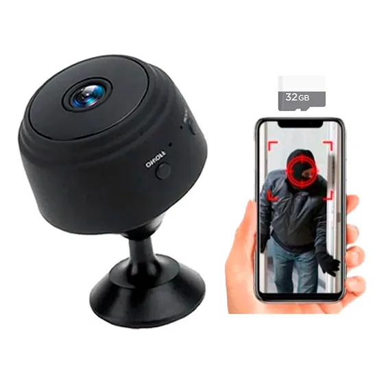 Mini Camara Espia Dado Vigilancia Full Hd Portatil + Sd 32gb