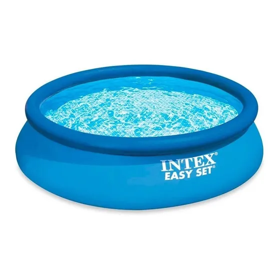 Pileta inflable redonda Intex Easy Set 28120 de 3.05m x 76cm 3853L azul caja