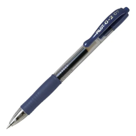 Bolígrafo Lápiz Pilot Gel Fino 0.7 Retractil Grip G2