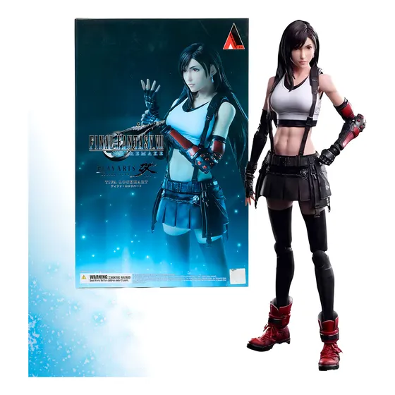 Final Fantasy Tifa Lockhart Figura Articulada Play Arts Kai