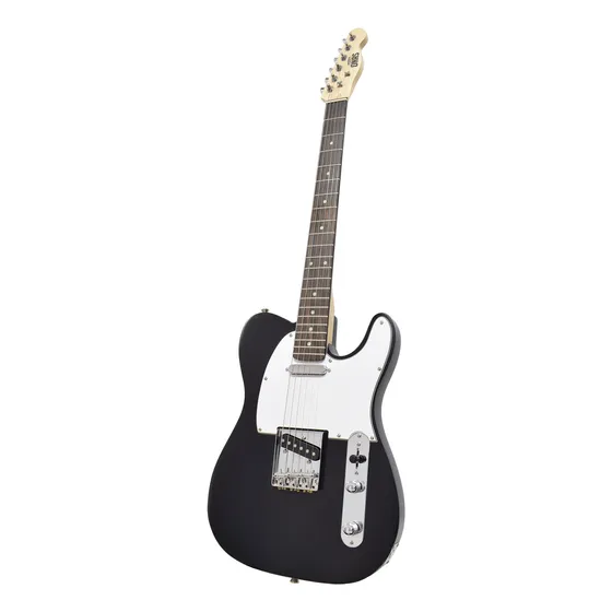 Guitarra eléctrica Onas TL telecaster de lenga black laca con diapasón de palo de rosa