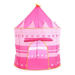Casita De Campaña Para Niñ@ En Forma De Castillo Color Rosa Casita De Campaña Para Niñ@ En Forma De Castillo Color Rosa
