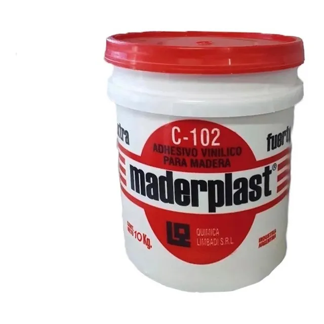 Cola Vinilica Maderplast C-102 Extra Fuerte 2 X 10 Kg (20kg)
