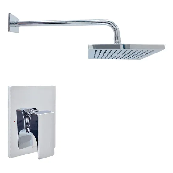 Regadera Con Brazo Y Monomando Moen Linea Medora 2863 Cromo