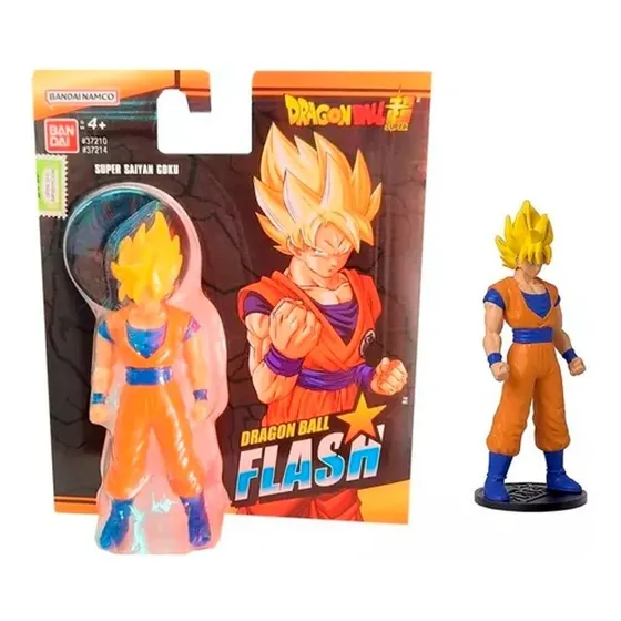 Figura Bandai Flash Dragon Ball Goku Super Saiyan 10cms