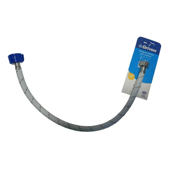 Manguera Canilla 1/2 X 5/8 Nylon Flexible Para Poceta