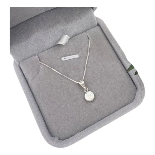 Cadena Con Dije Cartier En Plata 925