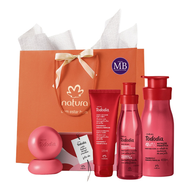 Presente Natura Perfume Feminino Tododia Creme E Sabonete Presente Natura Perfume Feminino Tododia Creme E Sabonete