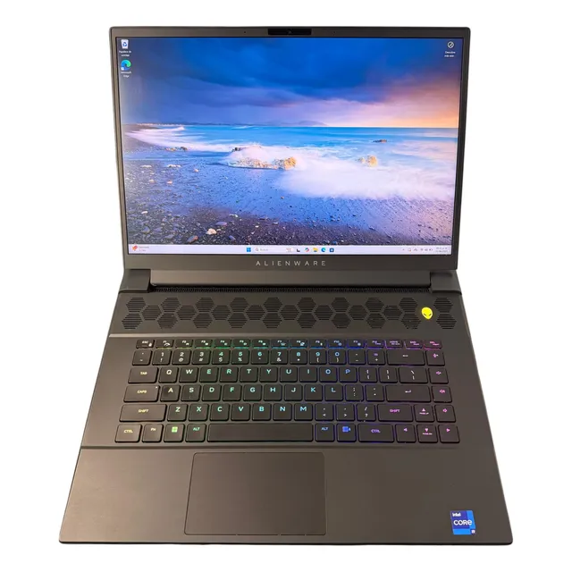 Laptop Alienware M 16 , Rtx 4080, Ultra I 9, 1 Tb, 240 Hz Negro (Reacondicionado)