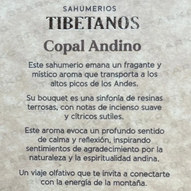 Sahumerios Aromanza Tibetanos Triple Empaste Larga Duracion