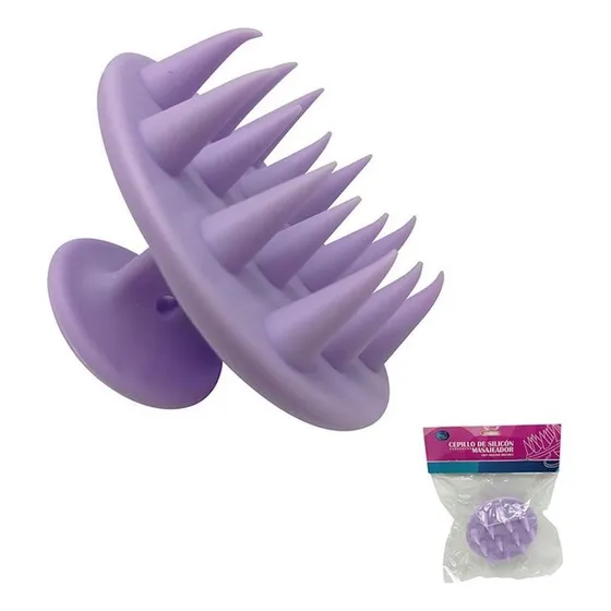 Cepillo Masajeador De Silicona Beauty Style