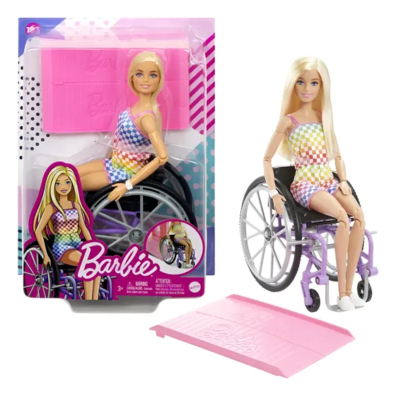 Barbie Fashonista En Silla De Ruedas
