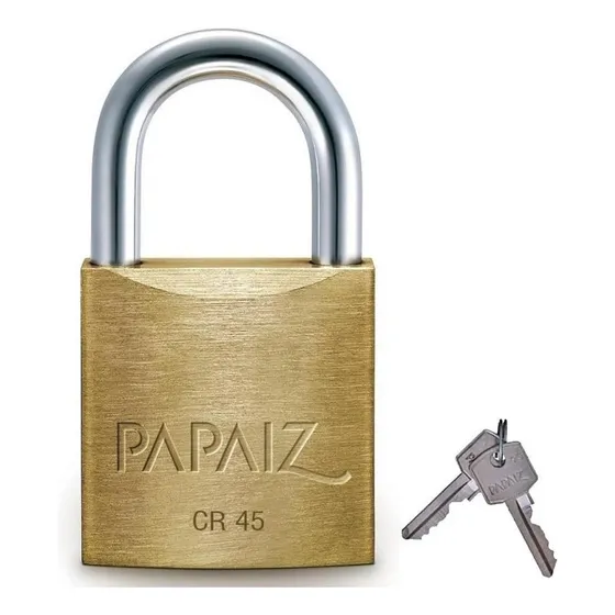 Cadeado Padrão Ceee Rge Aes 45 Mm 2 Chaves