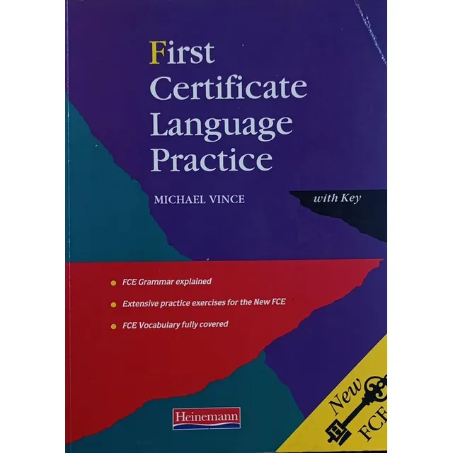 Michael Vince First Certificate Language Practice