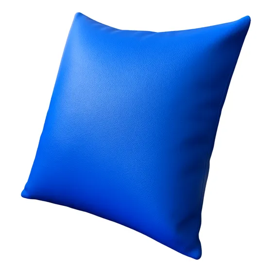 6 Capas Para Almofada Impermeável Preta 50  X 50cm Com Zíper