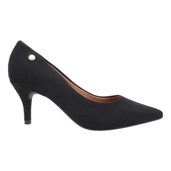 Sapato Feminino Scarpin Vizzano Salto Baixo Bico Fino 1185102