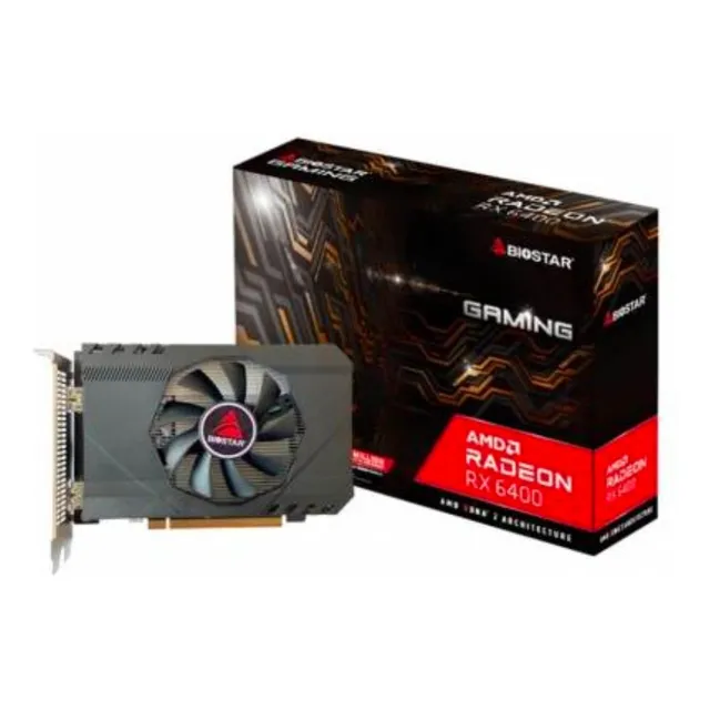 Tarjeta De Video Gamer Biostar Amd Rx6400 4gb - Gaming